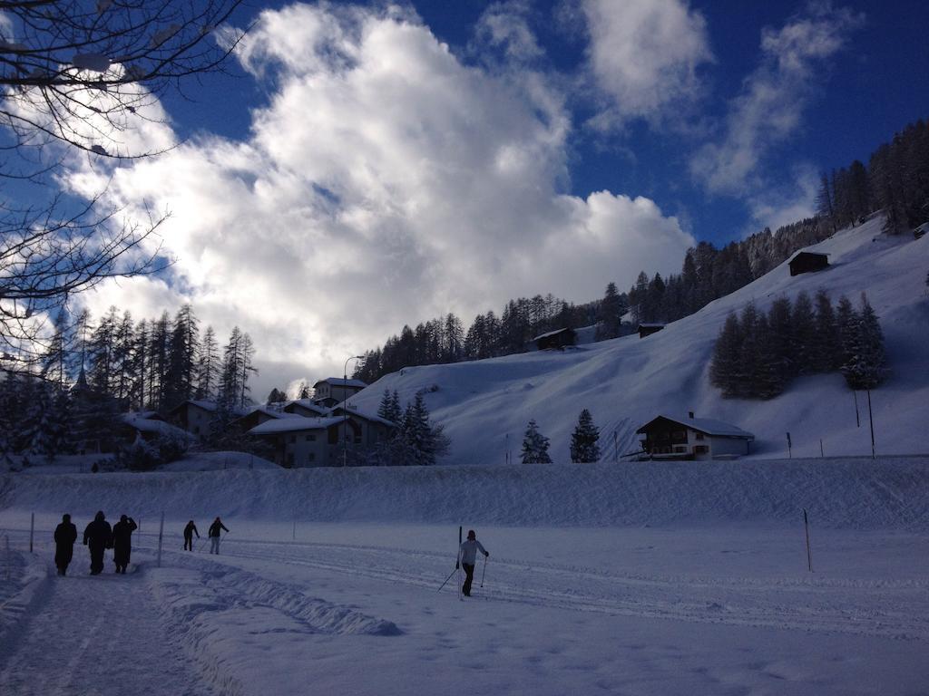 Ferienwohnung Gadenstatt Davos Exteriér fotografie